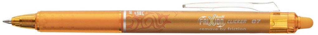 2061-046 PILOT  FriXion Clicker 07, R, meruňkově oranžová
