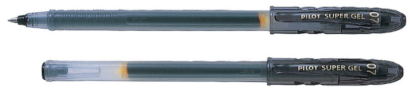 2918-001 Gelový roller jed.černý Super Gel BeGreen