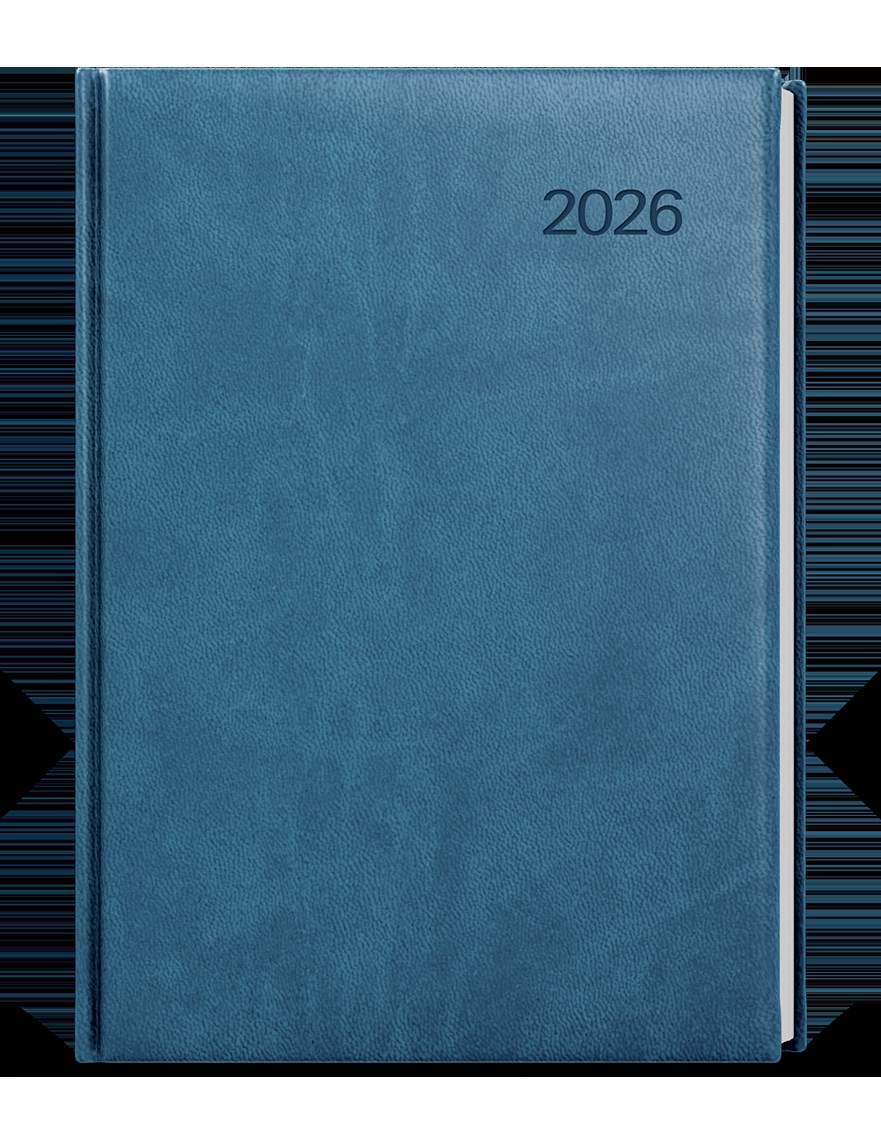 *B26  BDA6-25-26  Denní diář - Adam - Vivella - B6 - petrolejová