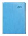 *B26  BDD6-11-26  Denní diář - David - Vivella - A5 - světle modrá