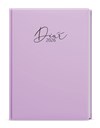 *B26  BDD9P-40-26  Denní diář - David - Lamino Pastel - A5 - fialová , nepoškrabatelné matné lamino, parciální lak
