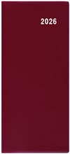 *B26  BMB1-3-26  Měsíční diář - Božka - PVC - bordó