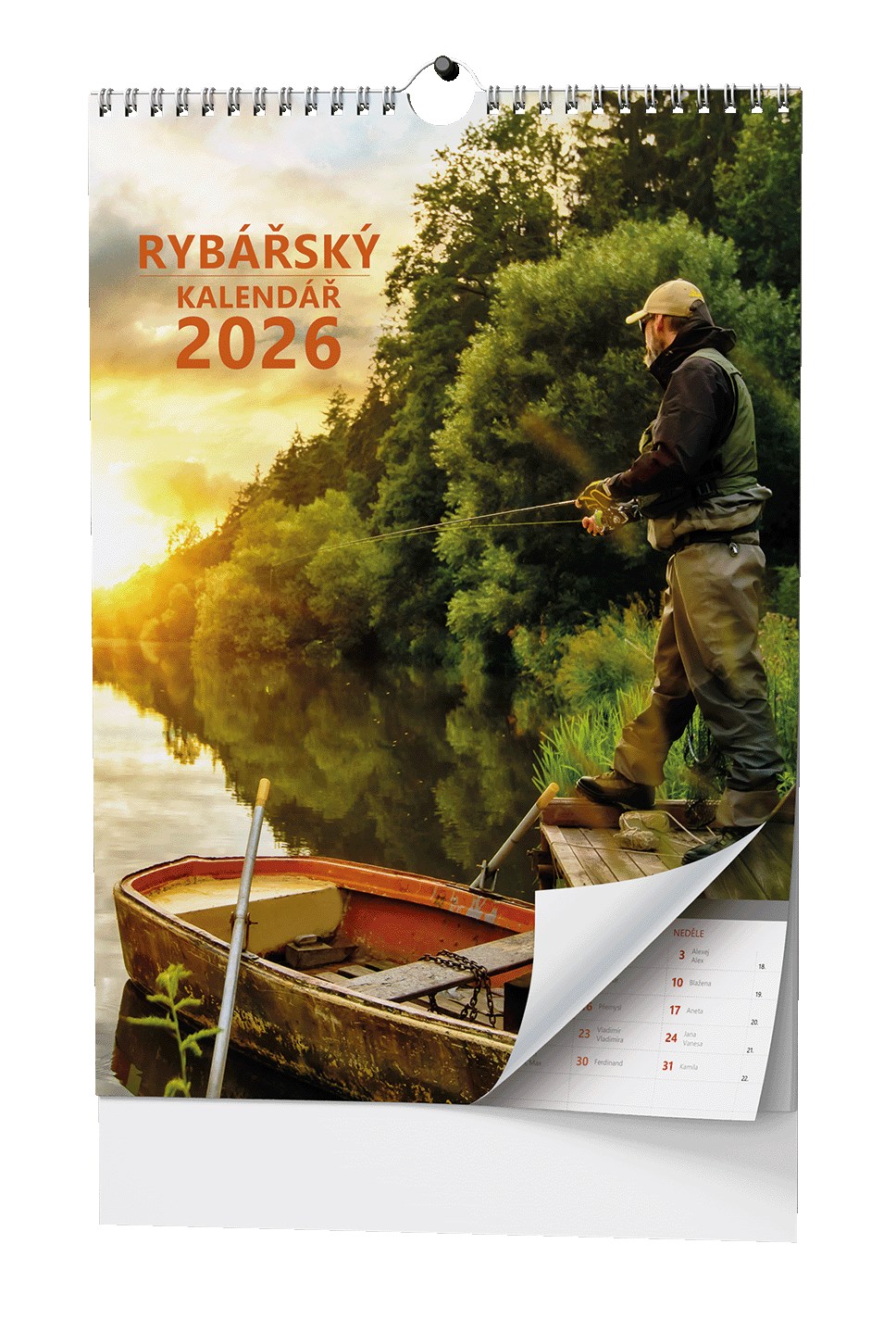 *B26  BNF4-26  Rybářský kalendář  - A3