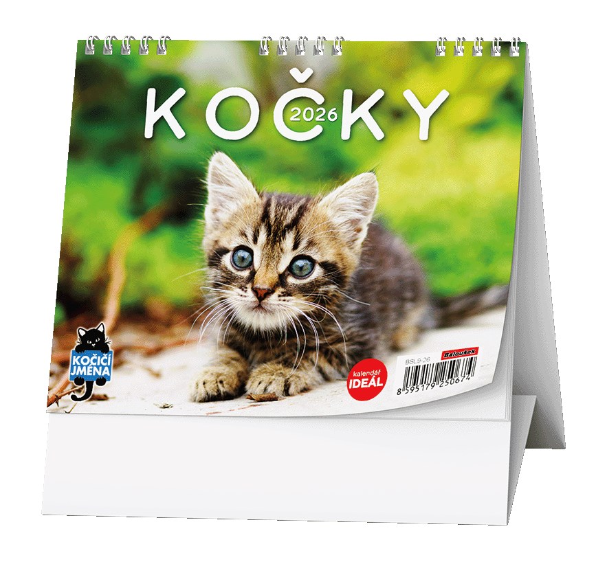 *B26  BSL9-26  IDEÁL - Kočky /s kočičími jmény/