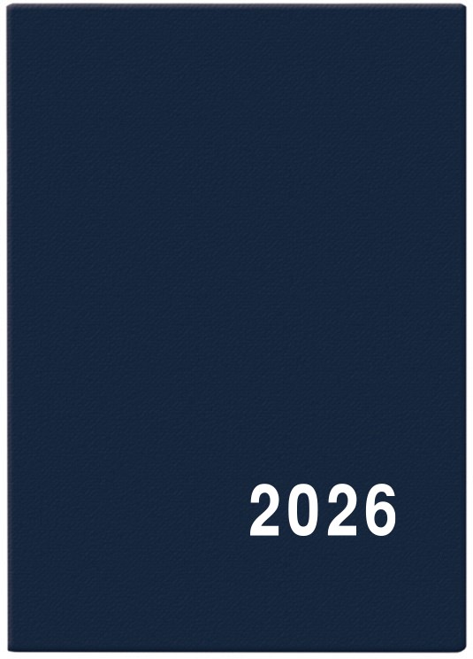 *B26  BTH1-1-26  Týdenní diář - Hynek - PVC - modrá
