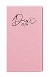 *B26  BTP9P-51-26  Týdenní diář - Prokop  - Lamino Pastel - B6 - růžová , nepoškrabatelné matné lamino, parciální lak