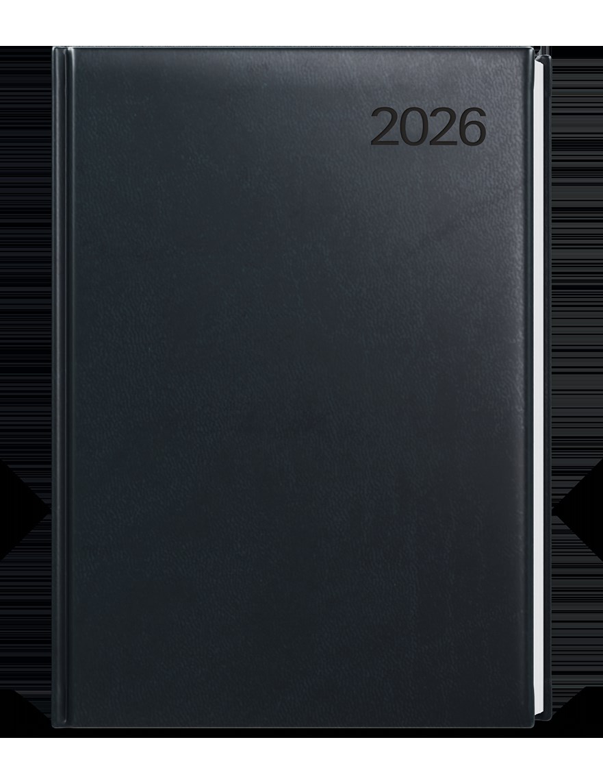 *B26  BTT6-2-26  Týdenní diář - Tomáš - Vivella - A4 - černá