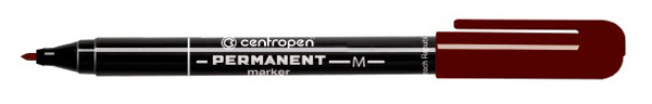 CENTROPEN popisovač 2846 hnědý permanentní