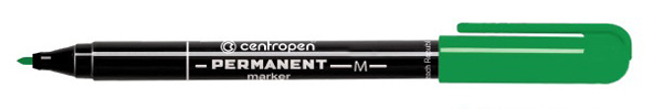 CENTROPEN popisovač 2846 zelený permanentní