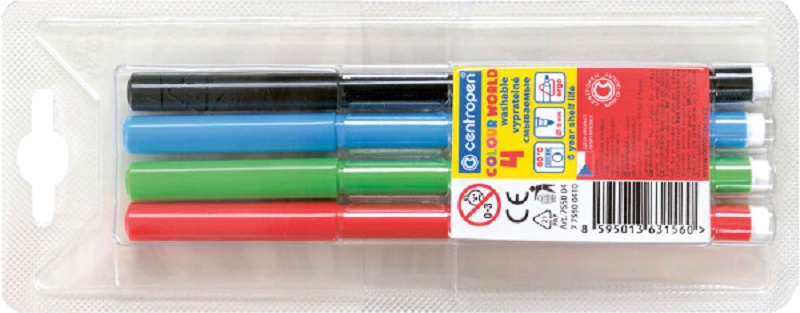 CENTROPEN popisovač 7550/ 4ks