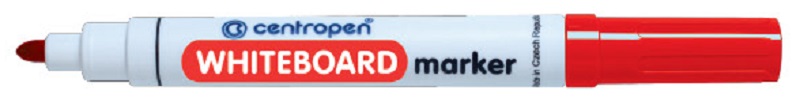 CENTROPEN značkovač 8559 červený stíratelný