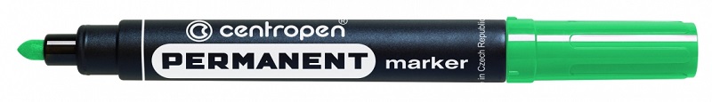 CENTROPEN značkovač 8566 zelený permanent