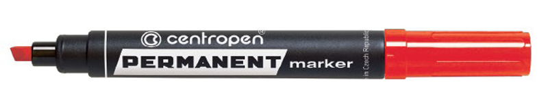 CENTROPEN značkovač 8576 červený permanent
