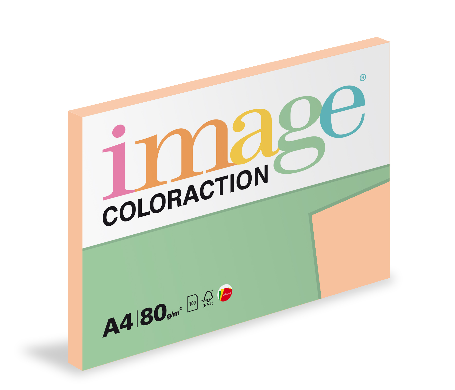 Coloraction A4  80g 24 Savana - meruňková/100 393485