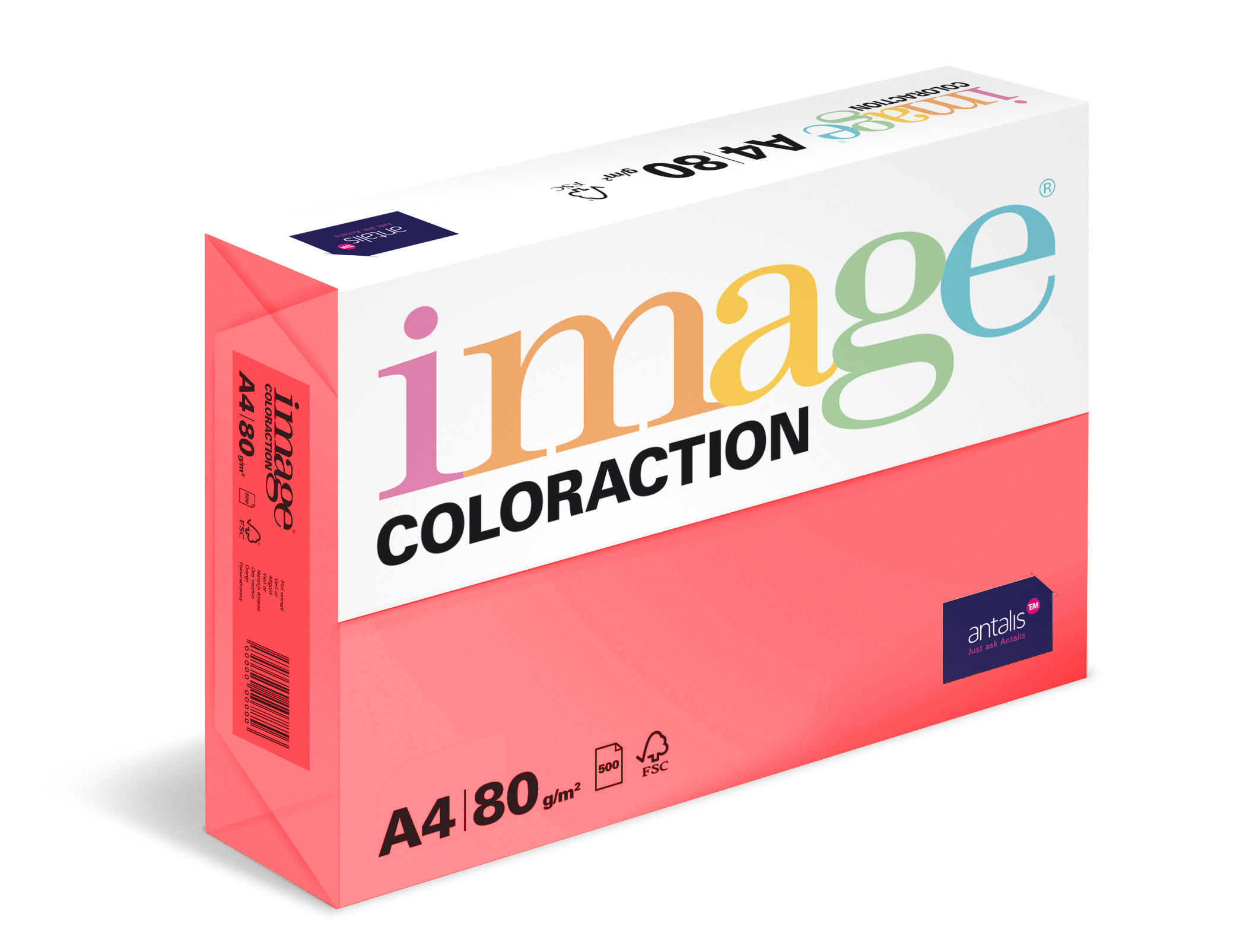 Coloraction A4 80g Malibu/500 l 382045