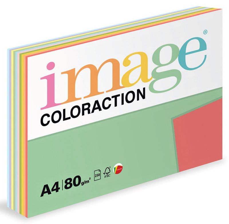 Coloraction A4 barevný set 10x25 TOP Mix 449896