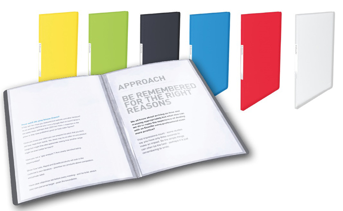 ESSELTE VIVIDA katalogová kniha 20 kapes 623990