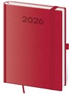 *H26  DPP433-14-26   Diář týdenní B6 Print Pop - malinová , 120x165