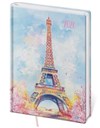 *H26  DV423-37-26   Diář týdenní A5 Vario Lyra - Paris , 145x205