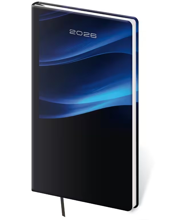 *H26  DV426-05-26   Diář týdenní kapesní Vario - 5 NIGHT DESIGN , 80x150