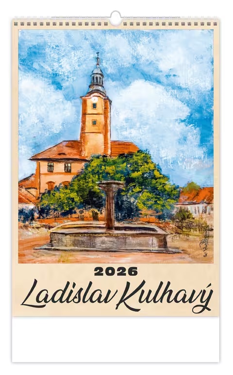 *H26  N107-26  nástěnný kalendář  Ladislav Kulhavý  NEW , 315x450(70)