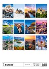  nástěnný kalendář  Europe