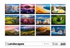 nástěnný kalendář  Landscapes