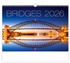 *H26  N129-26  nástěnný kalendář  Bridges , 450x315(70)