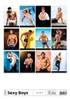  nástěnný kalendář  Sexy Boys