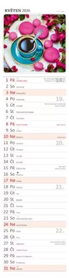 nástěnný kalendář  Kouzlo domova