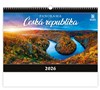 *H26  N262-26  nástěnný kalendář  Panorama – Česká republika  , 485x334(70)