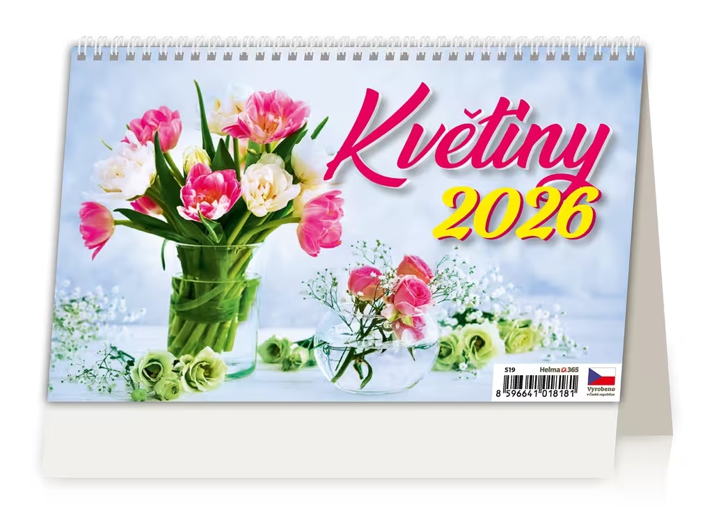 *H26  S19-26  stolní  Květiny , 226x139(30)