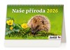 *H26  S22-26  stolní  Naše příroda , 226x139(30)