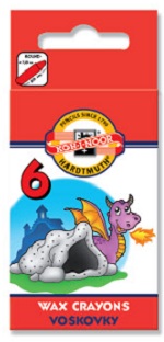 KOHINOOR Pastelky voskové 8231/ 6ks