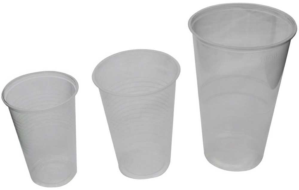 Kelímek 0,5l/10ks bílý PP 65305