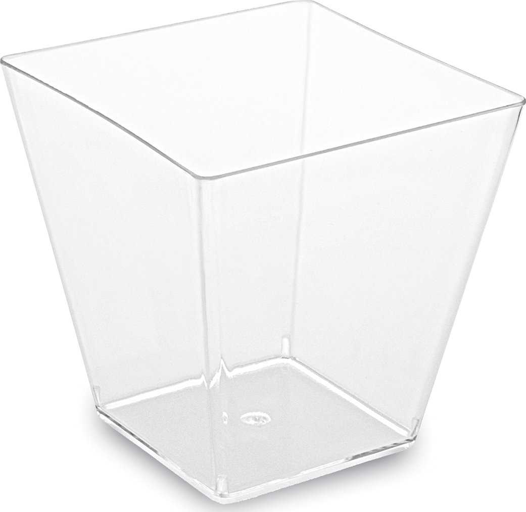 Kelímek hranatý Fingerfood 5x5x4,5cm- 60ml/50ks      66311