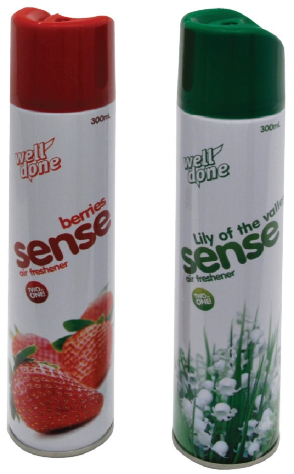 Osvěžovač vzduchu SENSE 300ml mix MILENE