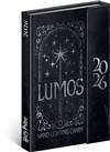 *P26  PGD-35571-V  NOTIQUE Týdenní magnetický diář Harry Potter –  Lumos 2026, 11 x 16 cm
