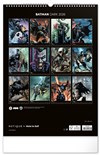 NOTIQUE Nástěnný kalendář Batman Dark