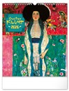 *P26  PGN-35506-L  NOTIQUE Nástěnný kalendář Gustav Klimt 2026, 30 x 34 cm