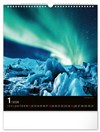 NOTIQUE Nástěnný kalendář Polární záře
