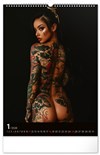 Nástěnný kalendář Inked Girls