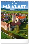 *P26  PGN-35726-L  NOTIQUE Nástěnný kalendář Má vlast 2026, 33 x 46 cm