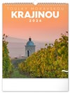 *P26  PGN-35745-L  NOTIQUE Nástěnný kalendář Toulky moravskou krajinou 2026, 30 x 34 cm