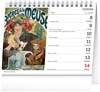 NOTIQUE Stolní kalendář Alfons Mucha