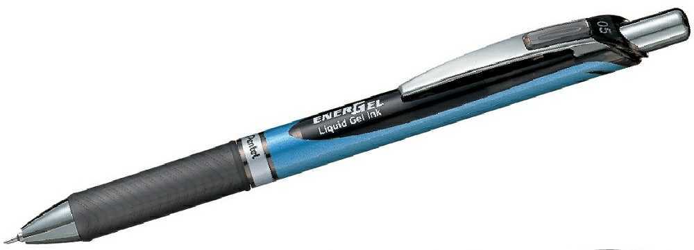 PENTEL BLN75-A gelový roller 0,5 černý  ENERGEL