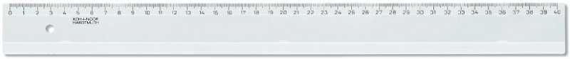 Pravítko 40 cm KIN