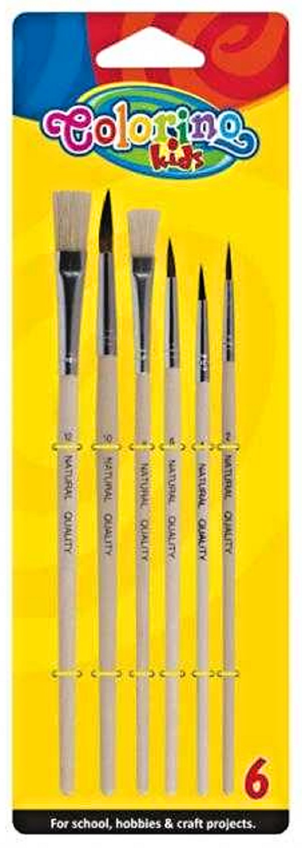 Sada štětců/ 6ks Colorino R89415PTR