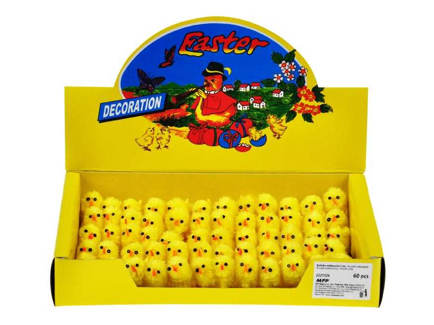Velikonoční kuřátko 3 cm  2221326