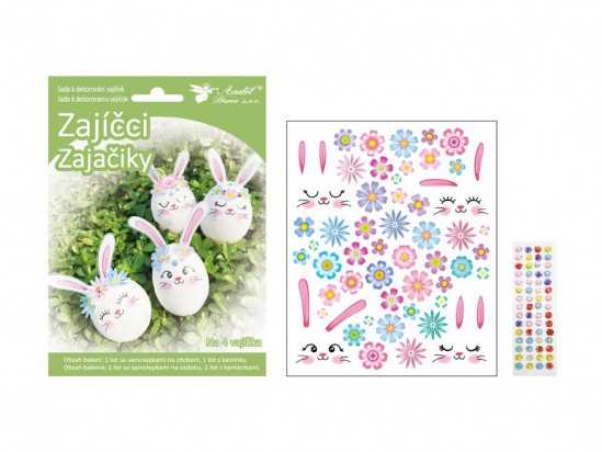 Velikonoční sada k dekorování vajíček 7739